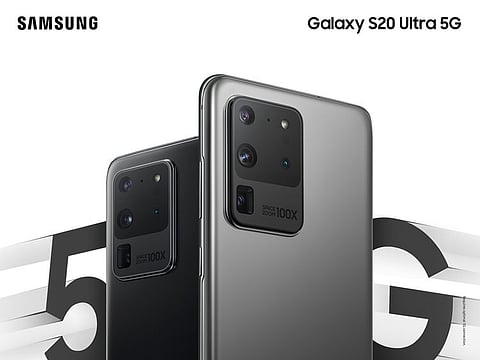 The Samsung Galaxy S20 series brings the speed of 5G into the palm of your hands