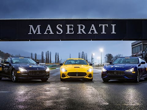 It's time to master a Maserati. This year's annual driving course is all to commence.