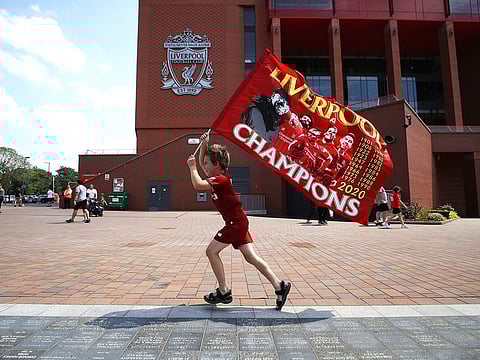 Liverpool fans young and old are celebrating a first Premier League title