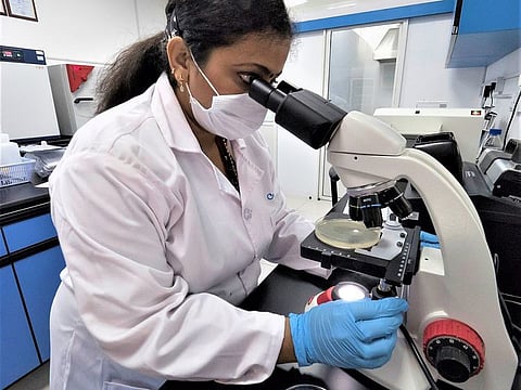 Culligan developed its new sanitiser version at its Dubai facility.