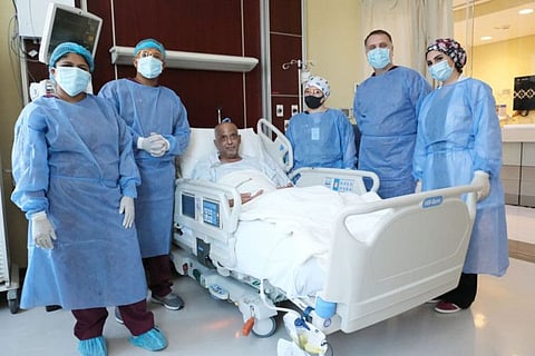 Elsayad Sabra, who survived COVID-19, spent 80 days in hospital