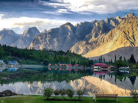 The Deosai National Park in the northern Gilgit-Baltistan region of Pakistan.