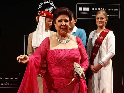 Egyption actress Ragaa El Geddawy