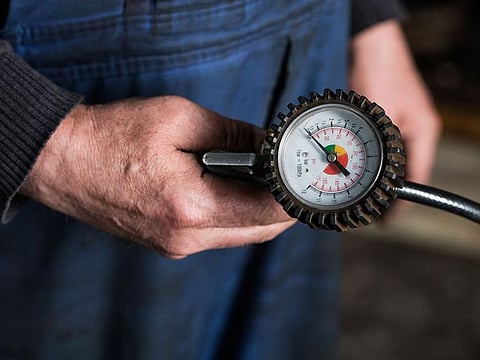 Optimum tyre pressure has to be maintained always as both over-inflation and under-inflation are potentially dangerous