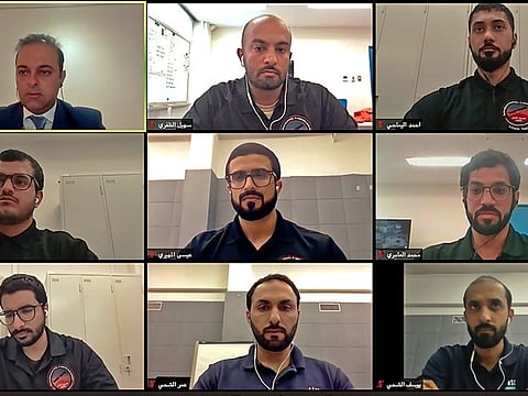 EMM launch team engineers with Bahjat Homsi, director, Apco Worldwide during an online media round table on Monday