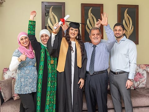 Lujayne Rashid and family