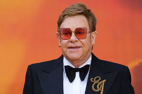 Singer Elton John