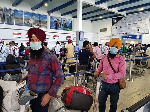 Chandigarh repatriation flight leaves from Ras Al Khaimah. The number of passengers, who have travelled from UAE to India since May 7 has reached 631,000.