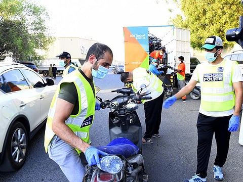Sharjah Police campaign underway