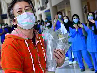 Photos: Dubai field hospital bids farewell to last coronavirus patient