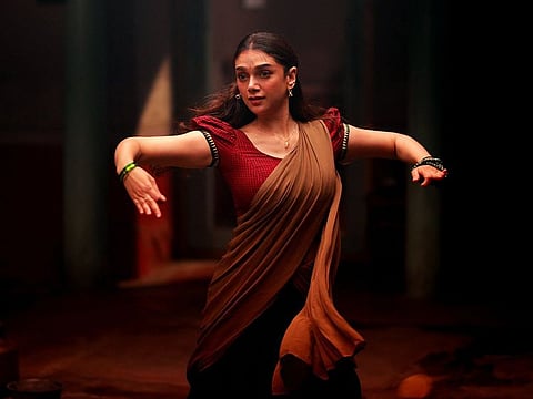 Aditi Rao Hydari in 'Sufiyum Sujatayum'.