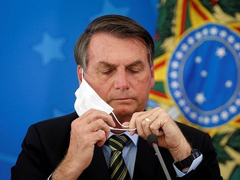 Brazil's President Jair Bolsonaro.