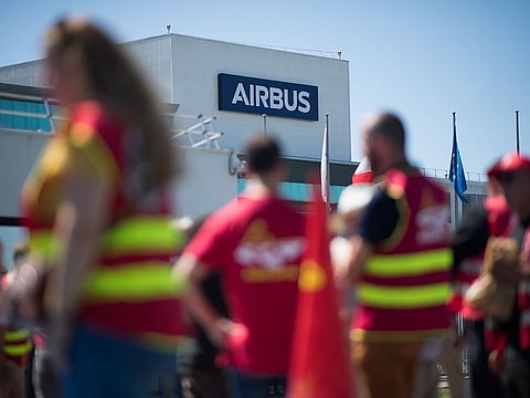 Airbus is getting hit with deferments on orders, and that's hurting.
