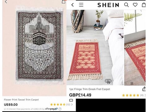Chinese retailer gets backlash over selling prayer mats as rugs