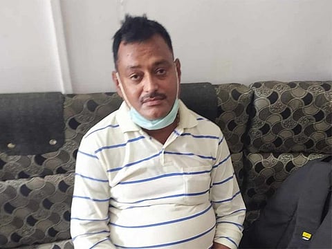 Vikas Dubey after the arrest