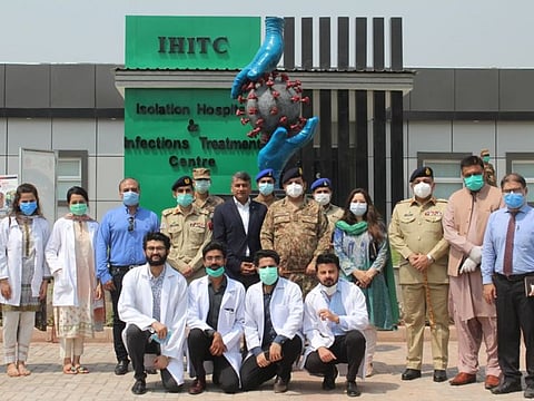 Islamabad Infectious Disease Hospital is an advanced medical facility built in 40 days for COVID treatment and research.