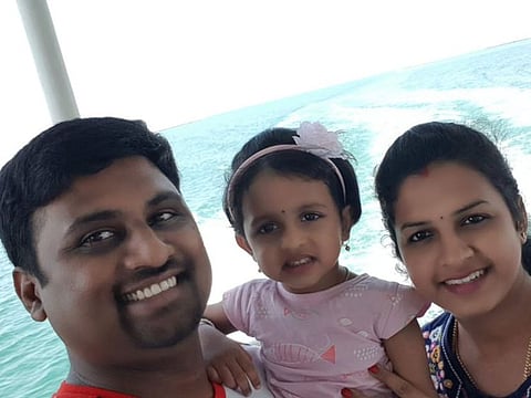 Arun Kumar and family