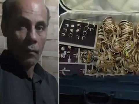 An Egyptian driver has returned gold worth Dh42,000 to its owner after he found it.