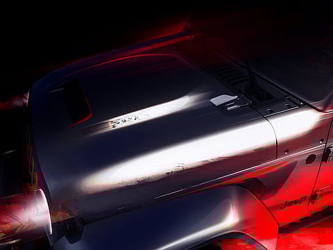 In a clear bid to divert some attention from the Ford Bronco, FCA’s adventure brand has tweeted a sketch that appears to be teasing a 392 Hemi V8 version of the Wrangler, a Gladiator, or possibly both