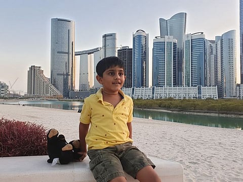 Avyu seen here in Abu Dhabi