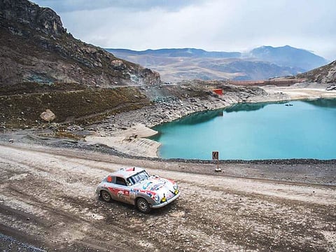 Renee Brinkerhoff of Valkykrie Racing/Valkyrie Gives, and her Porsche 356A, will have conquered all seven continents together – traveling nearly 20,000 miles through endurance rallies and an upcoming Antarctica trek on ice – all to spread the word on defeating human trafficking.