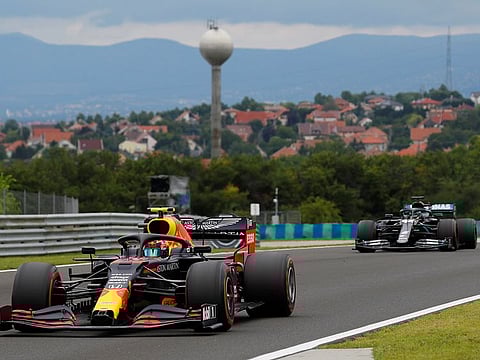 Red Bull's Alex Albon struggled in Hungary