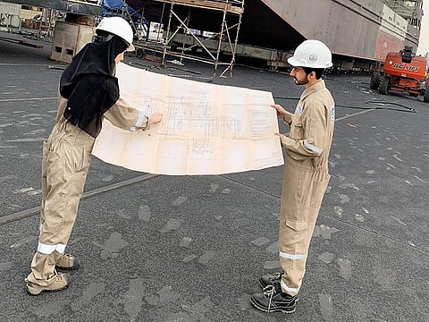 TASNEEF offers various training programmes to prepare Emirati graduates for careers in maritime