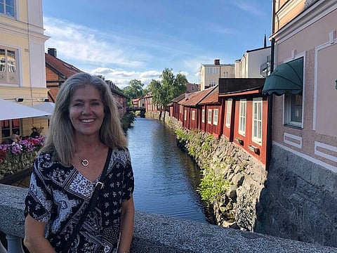 Madelene Lundholm has recovered from the robotic transversus abdominis release (TAR) procedure and is now settled in her home country