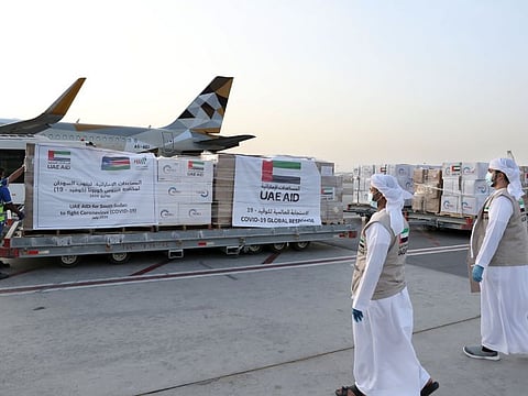 UAE sends 7.5 metric tonnes of aid to South Sudan