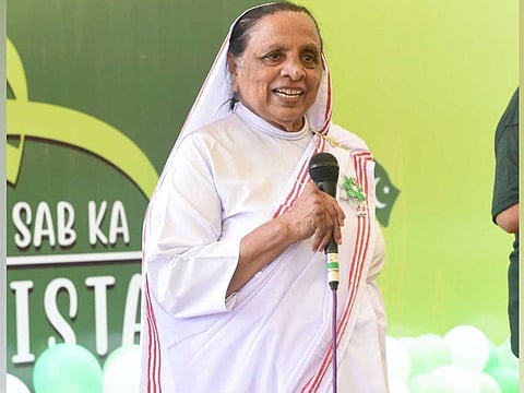 Sister Ruth Lewis, the 'Mother of Pakistan’s special children' and head of Dar ul Sukun organisation, home for special needs children, died of coronavirus on July 20.