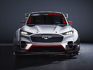Ford reveals Mustang Mach-E race car with 1,400 horsepower