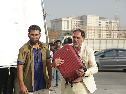 Danish Sait and Sal Yusuf in 'French Biriyani'.