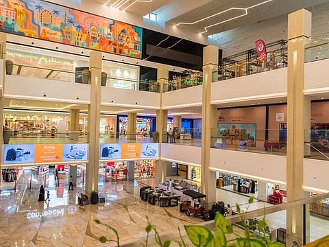One of the shopping centres participating in the campaign