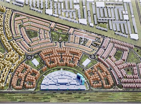 Tilal City spreads over 25 million square feet and designed to accommodate 65,000 residents.