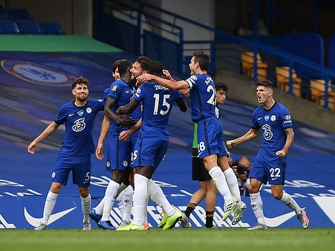 Chelsea celebrate