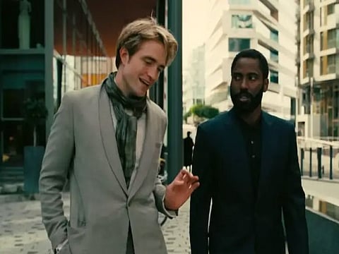 Robert Pattinson and John David Washington in Tenet