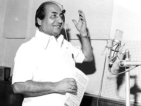Mohammed Rafi, veteran Indian vocalist, is ranked as one of the greatest and most influential singers in the subcontinent