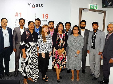 The Y-Axis team