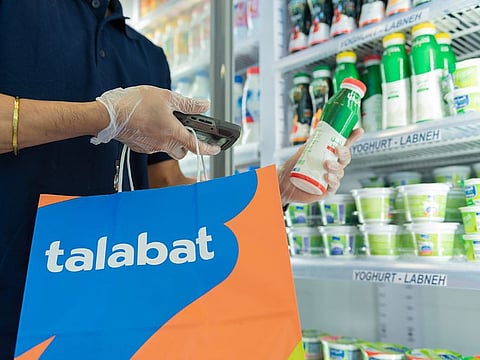 Talabat mart delivers everything a family needs in less than 30 minutes