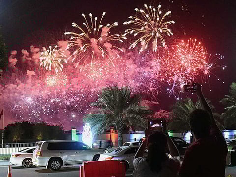 The Abu Dhabi Police said unauthorised fireworks could lead to accidents and permanent disabilities. Picture for illustrative purposes only.