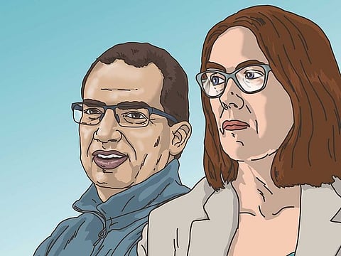 Sarah Gilbert and Stephane Bancel