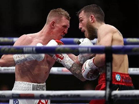 Ted Cheeseman edged a 12-round win in a tough, back-and-forth fight with Sam Eggington