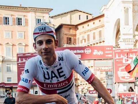 UAE Team Emirates' David Formolo