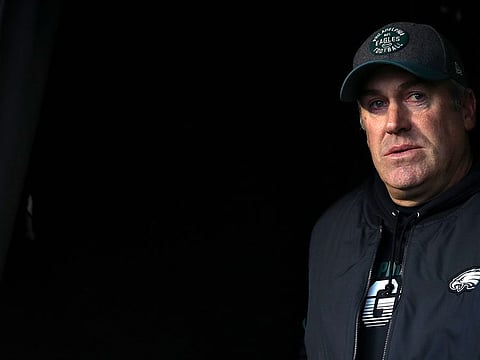 Eagles coach Doug Pederson