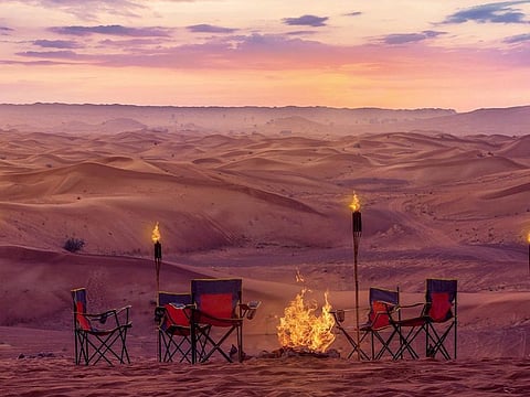 Sharjah Police will deploy drones to monitor violations during camping in the desert this winter.