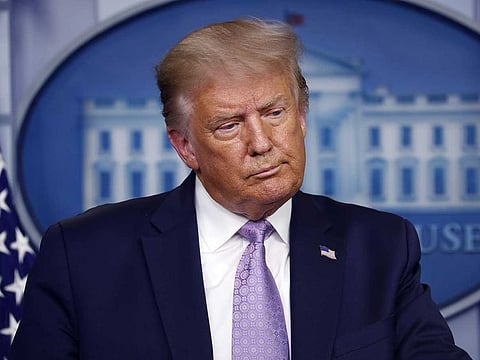 US President Donald Trump