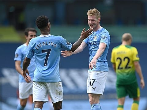 Manchester City will he hoping for more celebrations against Real Madrid