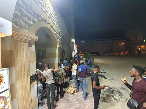 Stranded Nigerian expats wait for tickets to go home