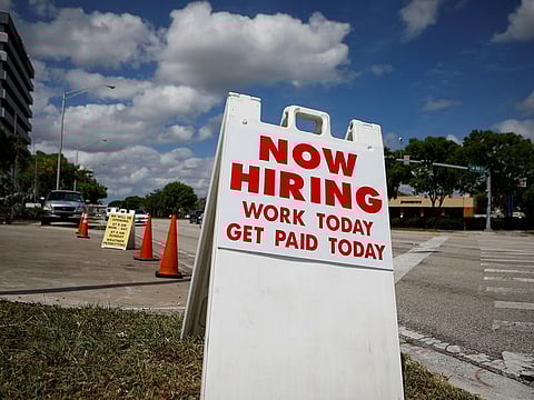 Sign of the times... US businesses are not in in a mood to hire, and those that do are clear they only want to take on short-term.