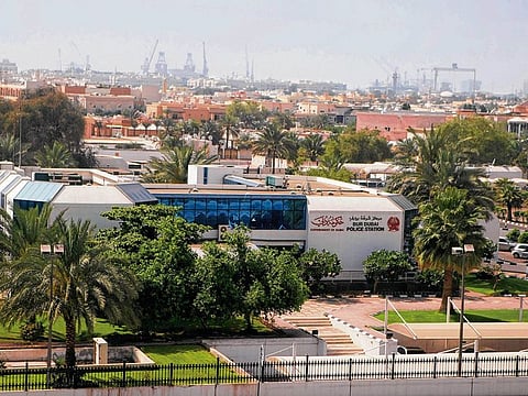 Bur Dubai police station.